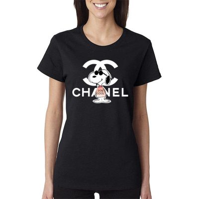 Chanel Snoopy Joe Cool Women Lady T-Shirt