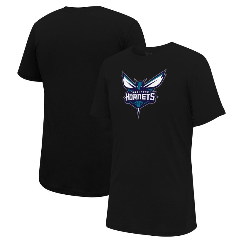 Charlotte Hornets Stadium Essentials Unisex Primary Logo T-Shirt - Black