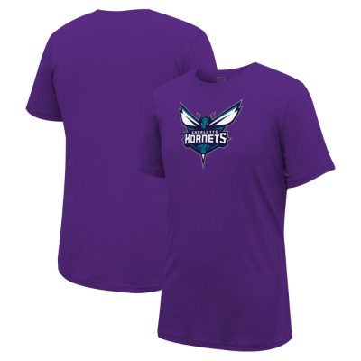 Charlotte Hornets Stadium Essentials Unisex Primary Logo T-Shirt - Purple