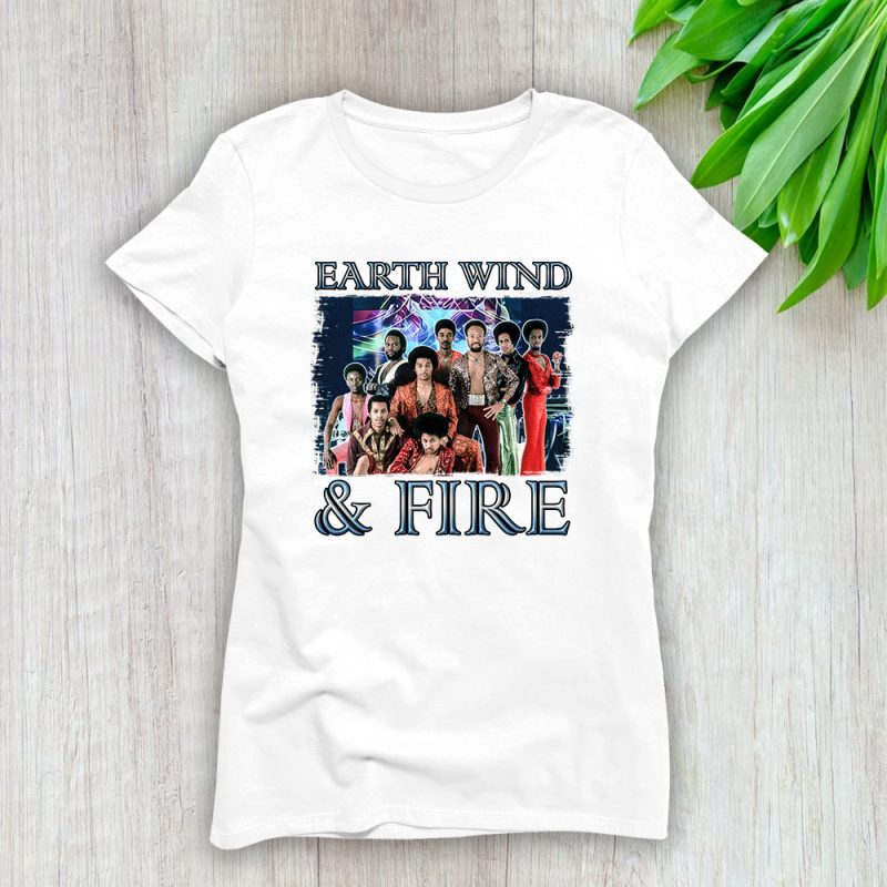 Chicago And Earth Wind Fire Ewf Band Lady T-Shirt Women Tee For Fans TLT2272