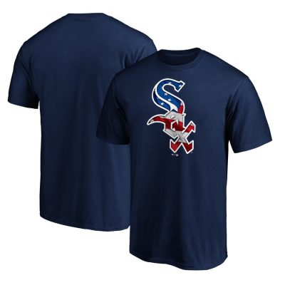 Chicago White Sox Banner Wave T-Shirt - Navy