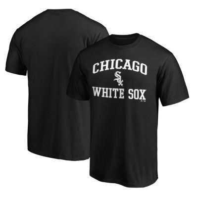 Chicago White Sox Heart & Soul Unisex T-Shirt - Black