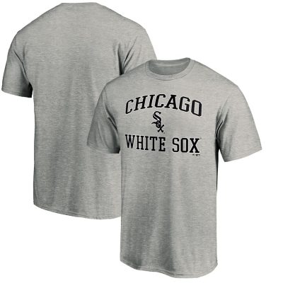 Chicago White Sox Heart & Soul Unisex T-Shirt - Heather Gray