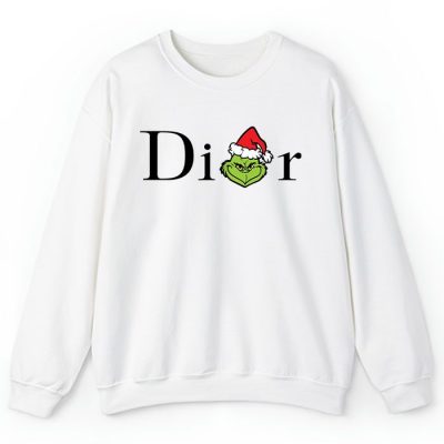 Christmas Grinch Dior Logo Luxury Crewneck Sweatshirt CSTB0599