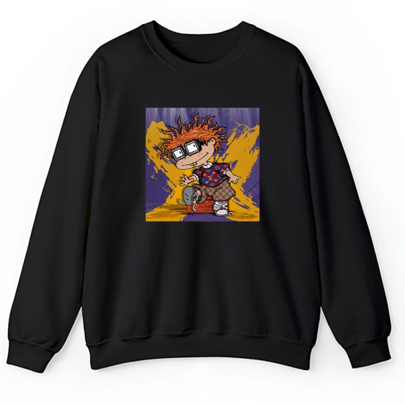 Chuckie Finster Hermes Gucci Louis Vuitton Chanel Unisex Sweatshirt TAS4049