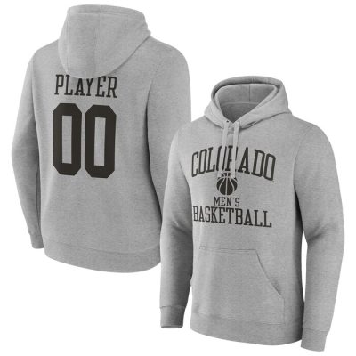 Colorado Buffaloes Basketball Pick-A-Player NIL Gameday Tradition Pullover Hoodie- Gray