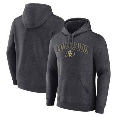 Colorado Buffaloes Campus Pullover Hoodie - Heather Charcoal