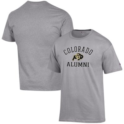 Colorado Buffaloes Champion Alumni Logo T-Shirt - Gray
