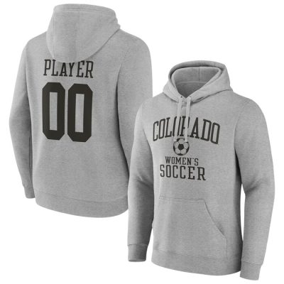 Colorado Buffaloes Soccer Pick-A-Player NIL Gameday Tradition Pullover Hoodie - Gray