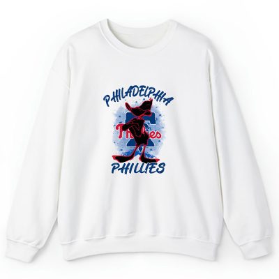 Daffy Duck X Philadelphia Phillies Team X MLB X Baseball Fans Unisex Sweatshirt TAS4292