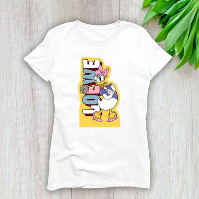 Daisy Duck Loewe Brand Lady T-Shirt Women Tee TLT3948