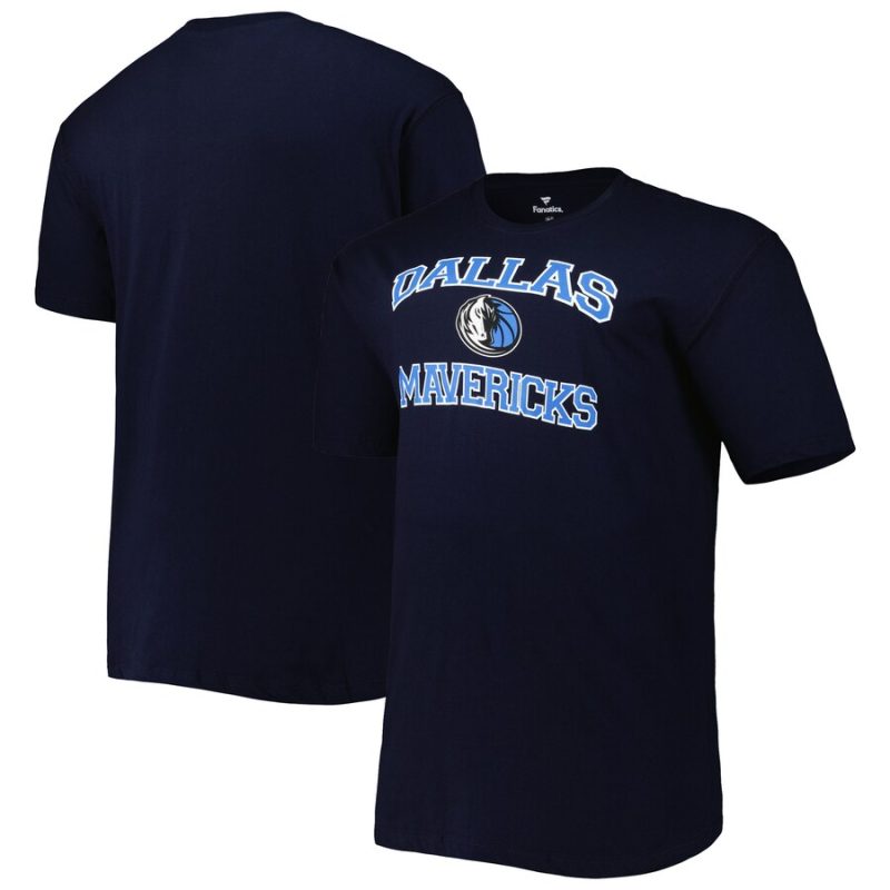 Dallas Mavericks Heart & Soul Unisex T-Shirt - Navy