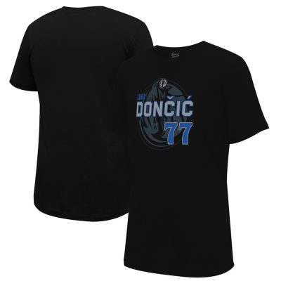 Dallas Mavericks Stadium Essentials Unisex 2023/24 City Edition Player Graphic T-Shirt - Black