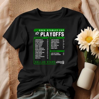 Dallas Stars 2024 Stanley Cup Playoffs NHL Team Unisex T-Shirt IPP1337