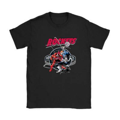 Daredevil NBA Houston Rockets Unisex T-Shirt Cotton Tee TAT3451