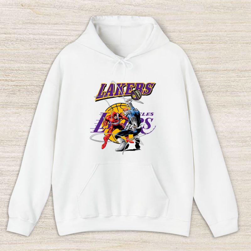 Daredevil NBA Los Angeles Lakers Unisex Pullover Hoodie TAH3456