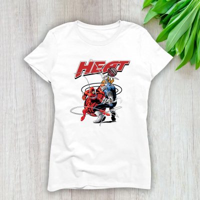 Daredevil NBA Miami Heat Lady T-Shirt Women Tee For Fans TLT1217