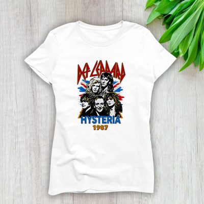 Def Leppard Hysteria Lady T-Shirt Women Tee For Fans TLT2130