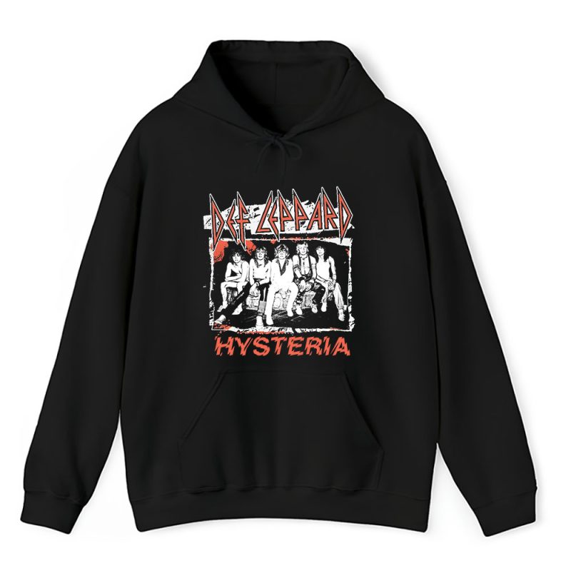 Def Leppard Hysteria Unisex Pullover Hoodie TAH3739