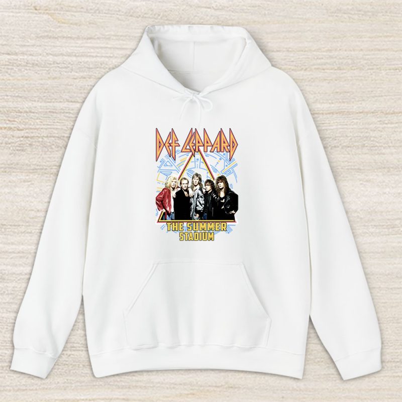 Def Leppard Journey The Summer Stadium 2024 Tour Unisex Pullover Hoodie TAH3747