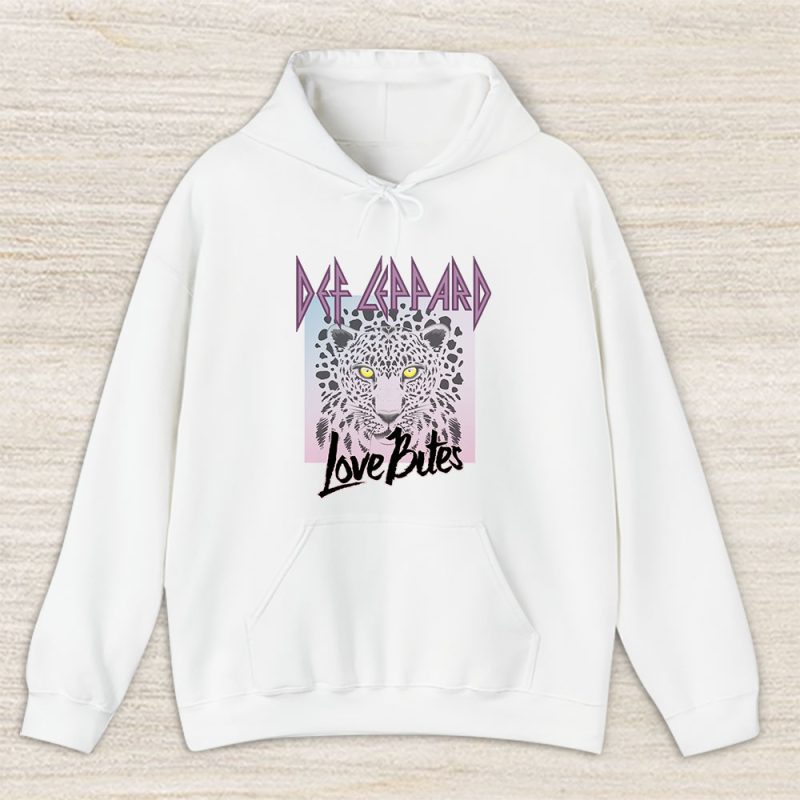 Def Leppard Love Bite Unisex Pullover Hoodie TAH3741