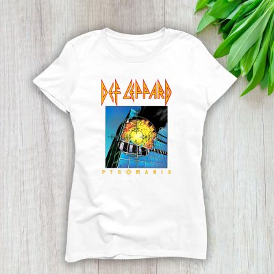 Def Leppard Pyromania Lady T-Shirt Women Tee For Fans TLT2140
