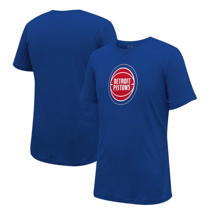 Detroit Pistons Stadium Essentials Unisex Primary Logo T-Shirt - Blue