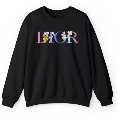 Dior Logo Luxury Flower Crewneck Sweatshirt CSTB0605