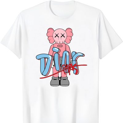 Dior Logo Luxury Kaws Unisex T-Shirt TTB2521