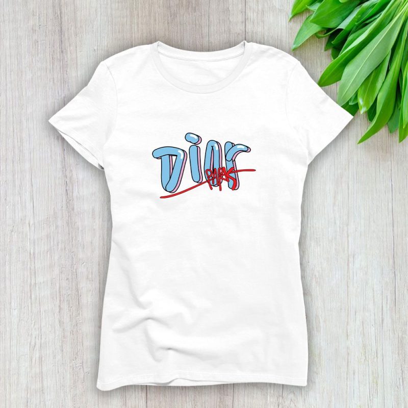 Dior Logo Luxury Lady T-Shirt Luxury Tee For Women LDS1179