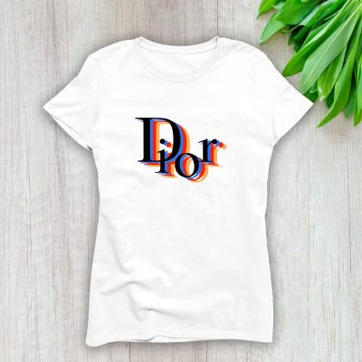 Dior Logo Luxury Lady T-Shirt Luxury Tee For Women LDS1180