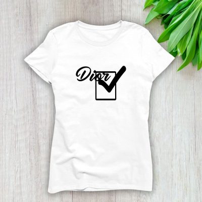 Dior Logo Luxury Lady T-Shirt Luxury Tee For Women LDS1181