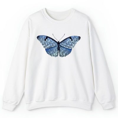 Dior Logo Luxury Pattern Butterfly Crewneck Sweatshirt CSTB0608