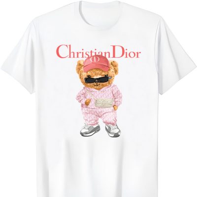 Dior Logo Luxury Teddy Bear Unisex T-Shirt TTB2516