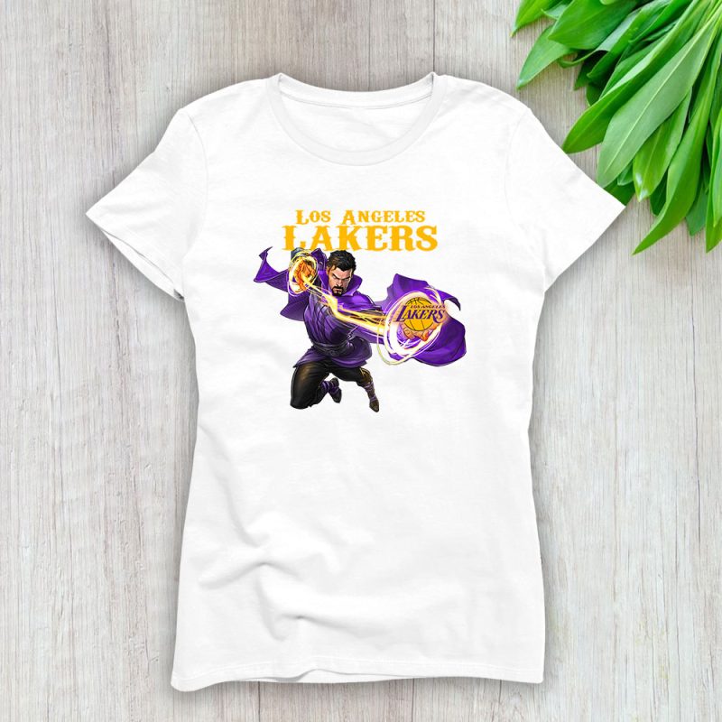 Doctor Strange NBA Los Angeles Lakers Lady T-Shirt Women Tee For Fans TLT1203