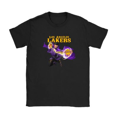 Doctor Strange NBA Los Angeles Lakers Unisex T-Shirt Cotton Tee TAT3454