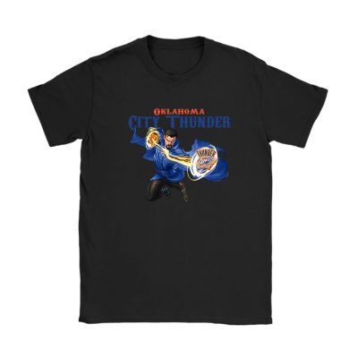 Doctor Strange NBA Oklahoma City Thunder Unisex T-Shirt Cotton Tee TAT3468