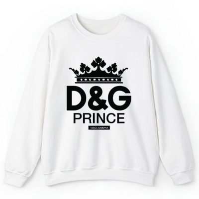 Dolce & Gabbana King Prince Logo Luxury Crewneck Sweatshirt CSTB0843