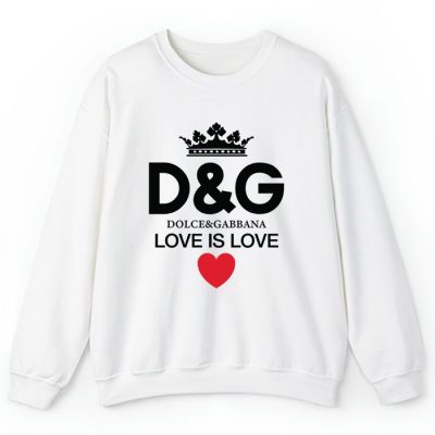 Dolce & Gabbana Love Is Love Crewneck Sweatshirt CSTB0876