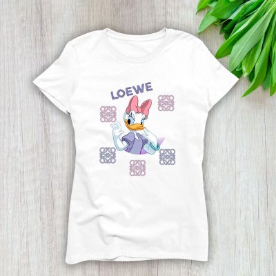 Donald Duck Loewe Brand Lady T-Shirt Women Tee TLT3950