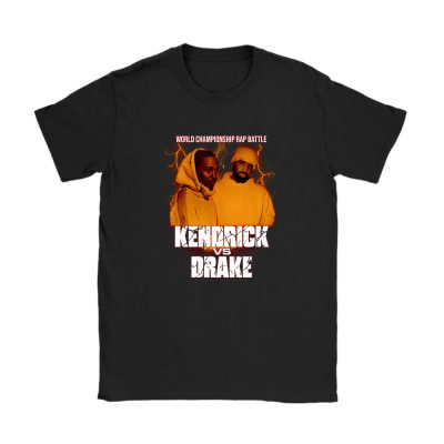 Drake Kendrick Lamar Rap Beef Battle Of The Ages Unisex T-Shirt Cotton Tee TAT4265