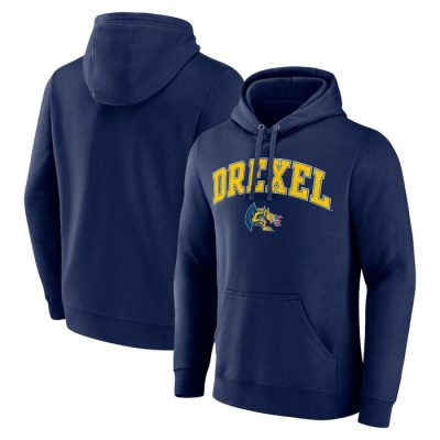 Drexel Dragons Campus Pullover Hoodie - Navy