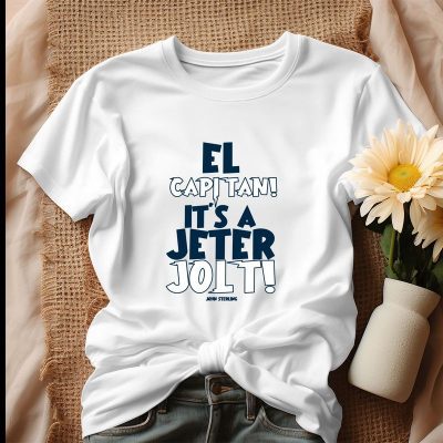 EL Capitan Its A Jeter Jolt New York Yankees Unisex T-Shirt Cotton Tee