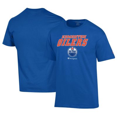 Edmonton Oilers Champion T-Shirt - Royal