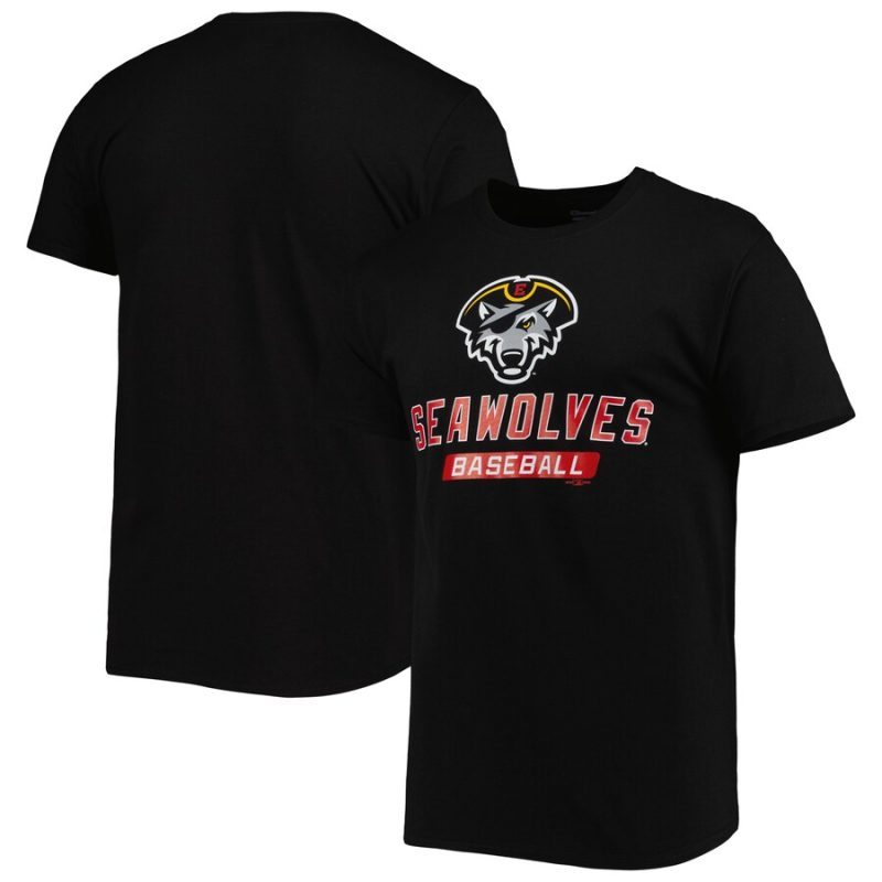 Erie SeaWolves Champion T-Shirt - Black