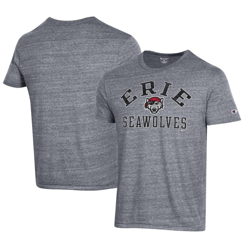 Erie SeaWolves Champion Ultimate T-Shirt - Gray