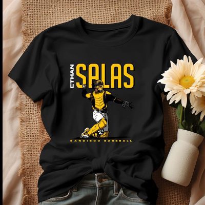 Ethan Salas Player San Diego Padres Team Unisex T-Shirt Cotton Tee