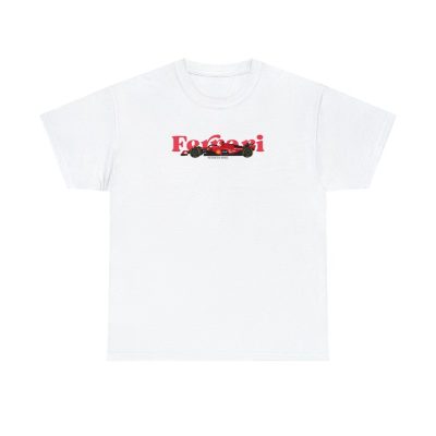 F1 Ferrari Car Short Sleeve Cotton Tee Unisex T-Shirt FTS217