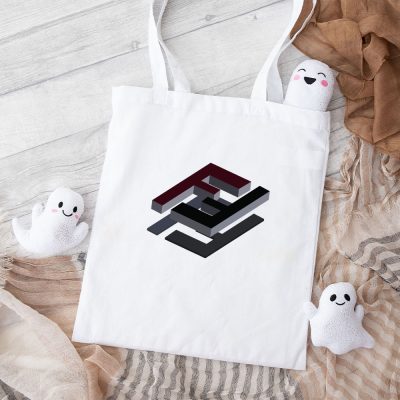 Fendi 3D Logo Cotton Canvas Tote Bag TTB1244