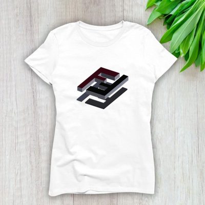Fendi 3D Logo Lady T-Shirt Luxury Tee For Women LDS1246